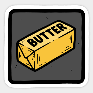 Butter Sticker